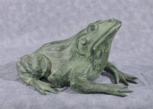 法国青铜青蛙喷泉蟾蜍花园雕塑雕像