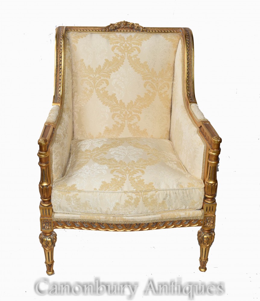 单击此处购买此法国帝国臂椅-佳能古玩古董经典俱乐部配件