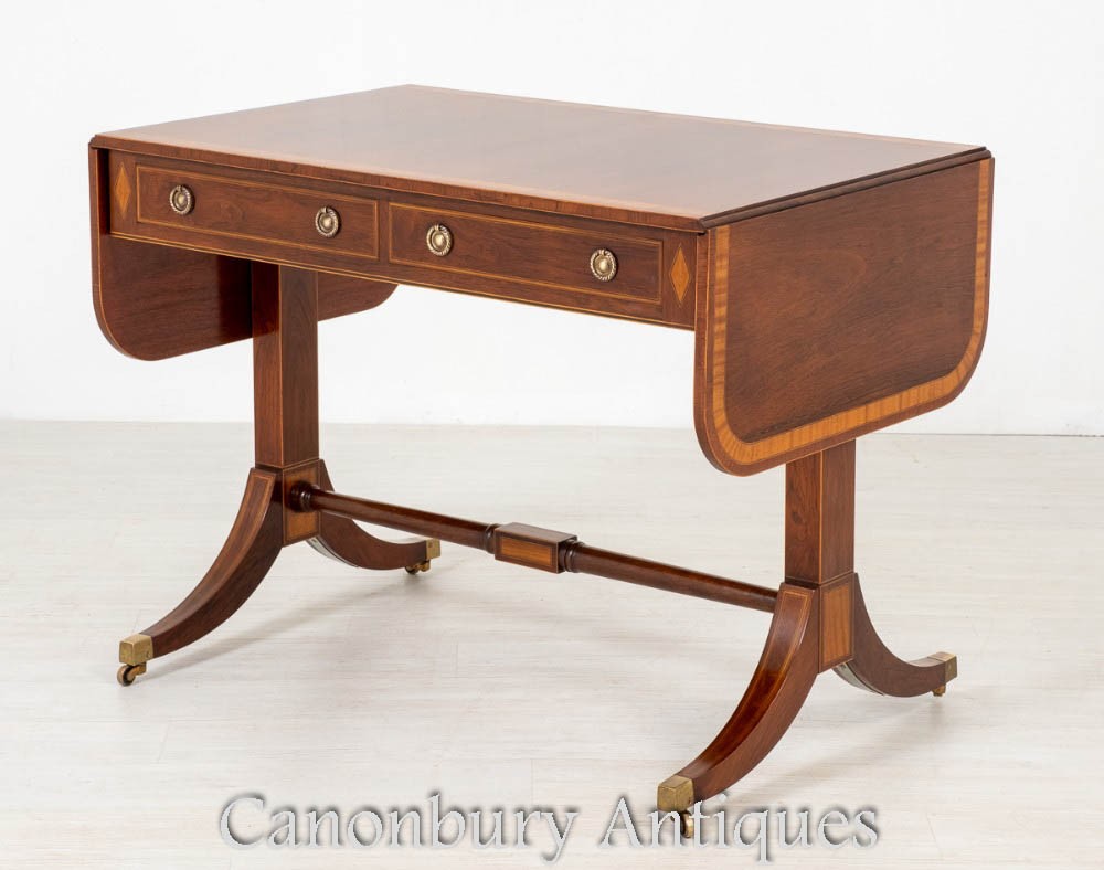 摄政沙发桌-亚瑟·布雷特（Arthur Brett）古董家具